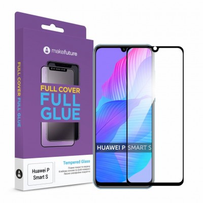 Скло захисне  MakeFuture Realme C11 Full Cover Full Glue (MGF-HUPSS)