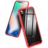 Чехол See-through glass protective для iPhone X, Red (WIAPIPHX-YS09) Baseus