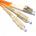 Патч-корд оптика  5m DIGITUS SC-SC, 50/ 125, OM3, duplex,