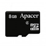 Карта пам'яті microSDHC Class4 8GB w/o Adapter RP Apacer (AP8GMCSH4-RA)