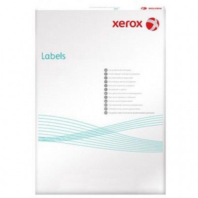 Бумага A4  XEROX Labels 4UP (squared)105x149mm/ Mono Laser/ 100л (003R97402) 90 г, 100 л., полуматовая, этикетка, картон.пак 003R97402