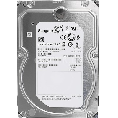 Жорсткий диск 1Tb  Seagate (ST1000NM0033) 7200 об/хв, 128 MB, SATA III, Constellation ES.3  MTBF 	1.4 млн. годин