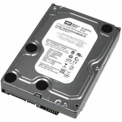 Жорсткий диск 1Tb WD WD10EURX SATA III, 5400-7200 об./хв, 64МВ для для аудио видео-потоков