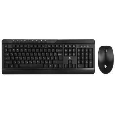Комплект (клавіатура, миша) беспроводной 2E MK410 (2E-MK410MWB) Black