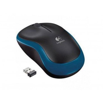 Миша Logitech M185 (910-002236) Blue USB