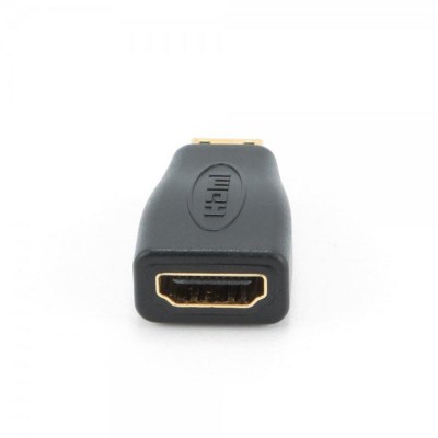 Адаптер Cablexpert A-HDMI-FC, HDMI-miniHDMI, M/F, черный