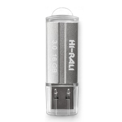 USB флеш 3.0 16GB Hi-Rali Corsair Series Silver (HI-16GB3CORSL)