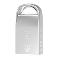 USB флеш 32GB T&G 107 Metal Series Silver (TG107-32G)