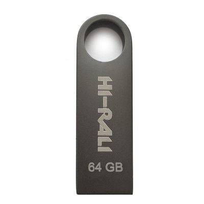 USB флеш 64GB Hi-Rali Shuttle Series Black (HI-64GBSHBK)