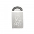 USB флеш 64GB T&G 107 Metal Series Silver (TG107-64G)