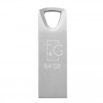 USB флеш 64GB T&G 117 Metal Series Silver (TG117SL-64G)