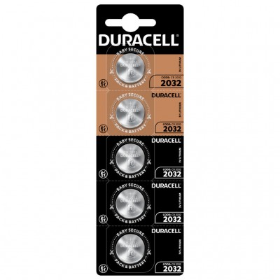 Батарейка для БИОС/ BIOS Duracell CR 2032 / DL 2032 * 5 (5007682)