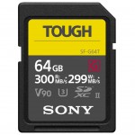 Карта пам'яті 64GB SDXC class 10 UHS-II U3 V90 Tough Sony (SF64TG)