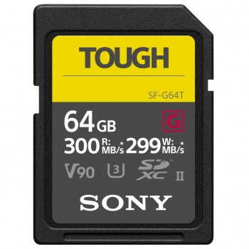 Карта пам'яті 64GB SDXC class 10 UHS-II U3 V90 Tough Sony (SF64TG)