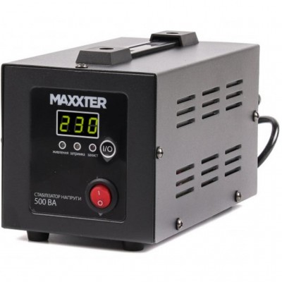 Стабілізатор Maxxter MX-AVR-E500-01 (MX-AVR-E500-01)