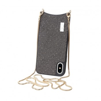 Чехол Glitter Apple iPhone Xs Max Gray (703648) (703648) BeCover