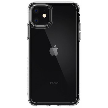 Чехол iPhone 11 Crystal Hybrid, Crystal Clear (076CS27086) Spigen