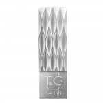 USB флеш 64GB T&G 103 Metal Series Silver (TG103-64G)