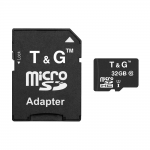 Карта пам'яті MicroSDHC 32GB UHS-I Class 10 T&G + SD-adapter (TG-32GBSD10U1-01)