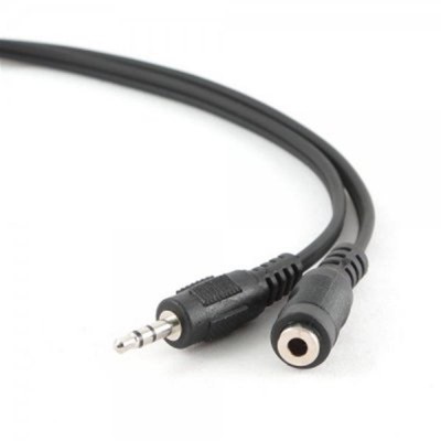 Аудио-кабель удлинитель 3.5mm  2m (Jack 3.5mm папа/Jack 3.5mm мама) Cablexpert (CCA-423-2M)