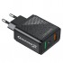 Зарядний пристрій Grand-X (CH-650) Fast Charge 3-в-1  QC3.0, FCP, AFC, (1хUSB, 18W) Black