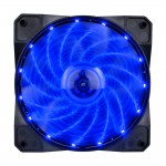 Вентилятор  120мм 1stPlayer A1-15LED Blue bulk, 4-pin Molex