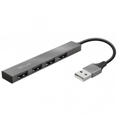 USB-хаб Trust Halyx Aluminium 4-Port Mini USB Hub (23786_TRUST)