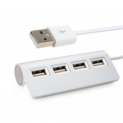 USB-хаб Vinga USB 2.0 to 4*USB2.0 metal (VCPH2USB4)