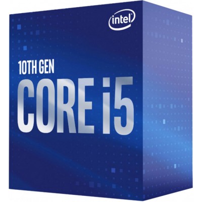 Процесор Core™ i5 10400F (BX8070110400F) s1200, 6 ядер, потоков 12.,  2.9GHz, 4.3GHz, нет, 12Mb, 14nm, 65W, BOX BX8070110400F