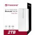 Жорсткий диск 2.5" USB 2.0TB Transcend StoreJet 25C3S Silver (TS2TSJ25C3S)