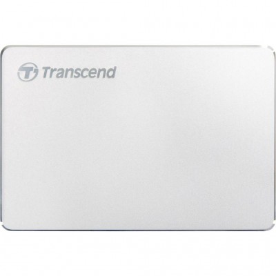 Жорсткий диск 2.5" USB 2.0TB Transcend StoreJet 25C3S Silver (TS2TSJ25C3S)