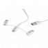 Дата кабель USB 2.0 AM to Lightning/Micro/Type-C 1.0m Cablexpert (CC-USB2-AMLM32-1M-W) 