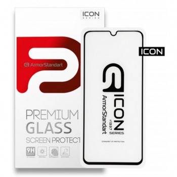 Скло захисне  Armorstandart Icon Huawei Y6p Black (ARM56792)