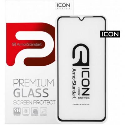 Скло захисне  Armorstandart Icon Realme XT Black (ARM56301-GIC-BK)