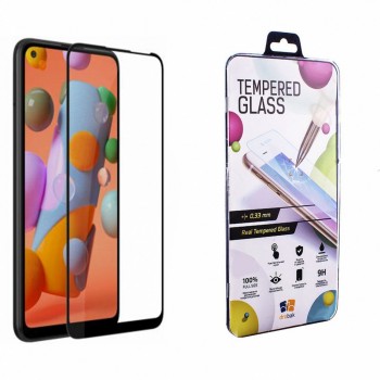 Скло захисне  Drobak Samsung A11 (Black) (121276) (121276)