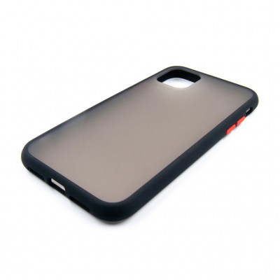 Чехол (Matt) для iPhone 11 Pro Max, Black (DG-TPU-MATT-30) DENGOS
