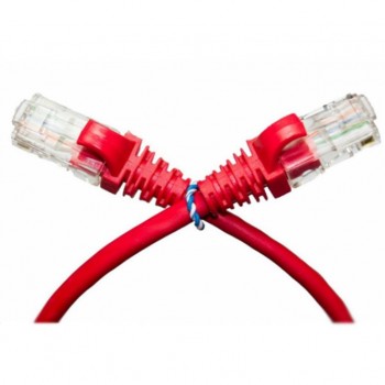 Патч-корд UTP 0.35м Ritar (PCR-CCA/0.3R) red