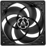 Кулер для корпуса Arctic P12 PWM Black (ACFAN00119A) ; Количество вентиляторов - 1, диаметр вентиляторов - 120 мм, тип подшипника - FDB Bearing (гидро