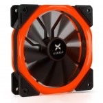 Кулер для корпуса Vinga LED fan-02 red ; Количество вентиляторов - 1, диаметр вентиляторов - 120 мм, тип подшипника - HDB (гидродинамический), максима