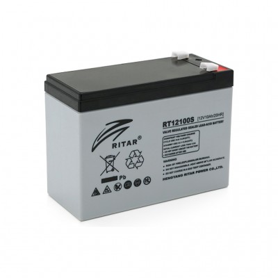 Батарея для ДБЖ Ritar AGM RT12100S, 12V-10Ah (RT12100S)