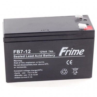 Аккумуляторная батарея Frime 12V 7.0AH (FB7-12) AGM