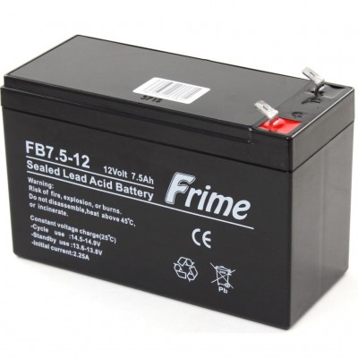 Батарея для ДБЖ Frime 12В 7.5 Ач (FB7.5-12)