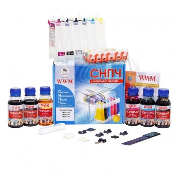 СНПЧ  WWM CANON Pixma MG6140/ 8140 (IS.0122ARC) з чіпами IS.0122ARC