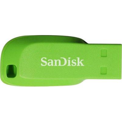 USB флеш 16GB Cruzer Blade Green USB 2.0 SANDISK (SDCZ50C-016G-B35GE)