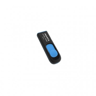 USB флеш 3.0 64Gb  A-DATA UV128 black-blue (AUV128-64G-RBE) AUV12864GRBE