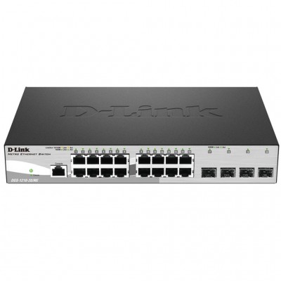 Комутатор D-Link DGS-1210-20/ME 16x1GE, 4xSFP, WebSmart