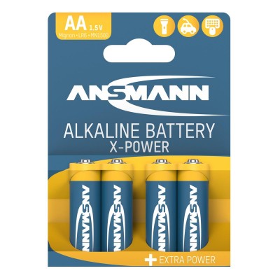 Батарейка AA Ansmann  MN1500 LR6 * 4 (5015663) 5 015 663