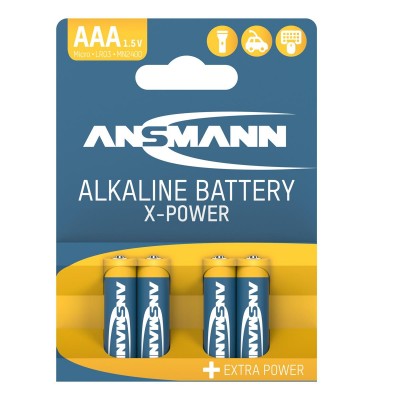 Батарейка AAA Ansmann  MN1500 LR6 * 4 (5015653) 5 015 653