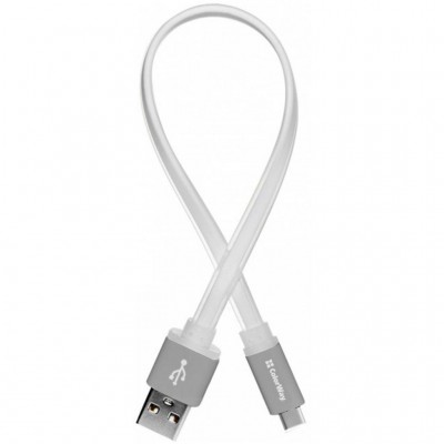 Кабель USB - Type-C 0.25m white ColorWay (CW-CBUC001-WH)