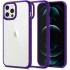 Чехол iPhone 12 Crystal Hybrid, Hydrangea Purple (ACS01478) Spigen